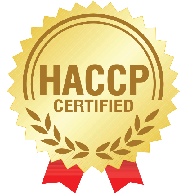 HACCP Certified Seal